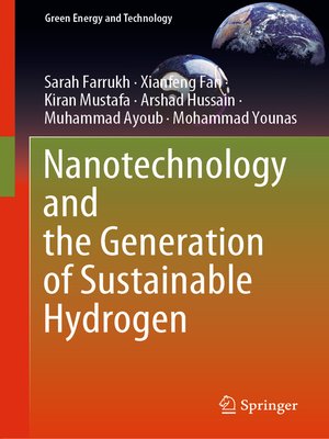 cover image of Nanotechnology and the Generation of Sustainable Hydrogen